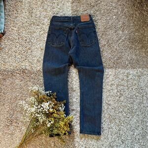 Levi’s 501 Gray Jeans Premium Big E Redline Rad Tab Women’s 24x28